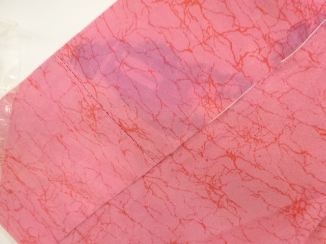  アンティーク　紋錦紗　鈴模様長襦袢